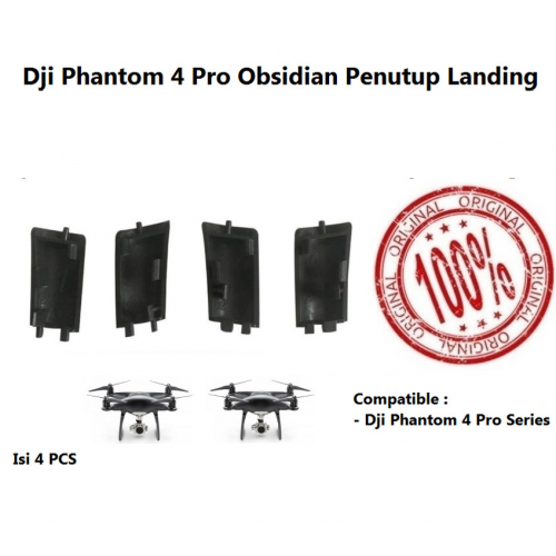 Dji Phantom 4 Pro Obsidian Antenna Landing Gear Cover Isi 4 Pcs - Dji Phantom 4 Pro Obsidan Penutup Landing Gear